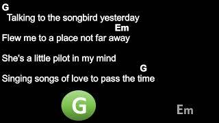 Songbird - Oasis - Chords