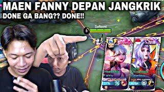 MAEN FANNY DEPAN JANGKRIK DONE GAK BANG?? DONE!!!! - Mobile Legends
