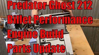 Harbor Freight Predator 212cc Ghost 212 Billet Performance 212 Engine Build. Quick Parts Update