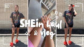 SHEIN haul | getting hair & toes done | vlog