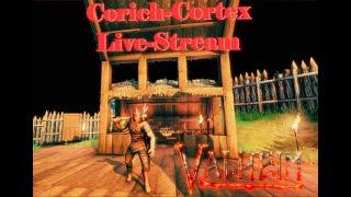 Valheim |Building & maybe  Boss Fight | - Corich Cortex Short Live Stream