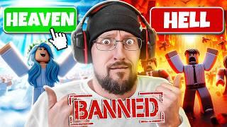 I Played BANNED Roblox Game: Heaven or Hell