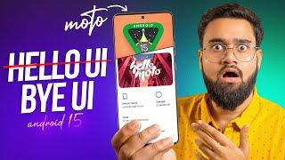 Moto Hello UI Android 15 Update Moto Edge 50 Fusion - Don't Update?