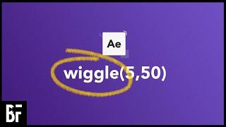 Introducing The Wiggle Expression - After Effects Tutorial