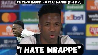 Vinicius Jr. LEAVING REAL MADRID - Vini Post Match Interview - Atletico Madrid vs Real Madrid