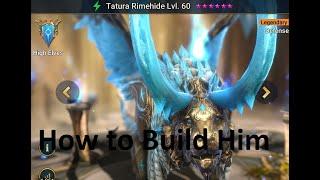 Tatura Rimehide - How to Build Him Raid Shadow Legends