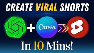  Create Viral MCQ Shorts in Minutes ⏰ Canva & ChatGPT HACKS for Teachers 