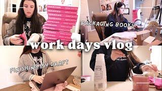 days in the life of a full-time author | signing books and finishing my first draft