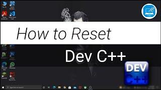 How to get back default settings for Dev C++  || #workwithtechnology #devcpp
