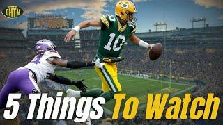 5 Things to Watch: Vikings vs Packers