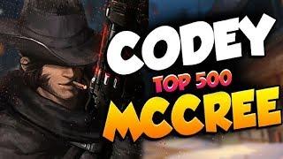 TOP 500 DPS CODEY - MCCREE GAMEPLAY! [ OVERWATCH SEASON 19 TOP 500 ]