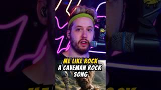 Asking AI To Make A Caveman Rock Song - Me Like Rock