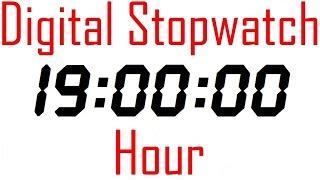 #080 Stopwatch Digital Timer 19 Hour counter