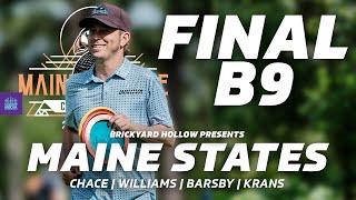 2024 Maine State Championships | FINALB9 | Chace, Williams, Barsby, Krans | Gatekeeper Media