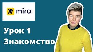 Как работать с виртуальной доской Miro. Обзор основных возможностей [Урок 1.  Знакомство]