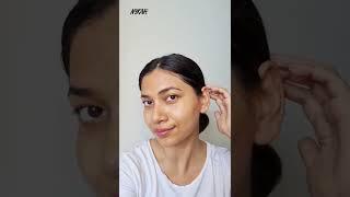 Trying Out Katrina Kaif's Viral Ice Facial Hack | Celebrity Skincare Tips | Nykaa #Shorts