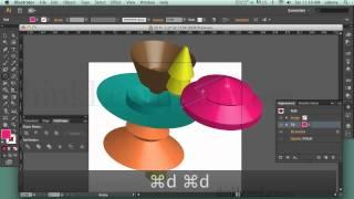 Adobe Illustrator CS6 tutorial for 2d & 3D print and web graphics online course master techniques