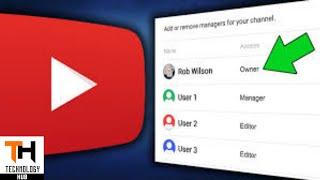 How to accept manager or owner invite of a YouTube channel