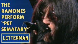 The Ramones Perform "Pet Sematary" | Letterman