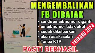 Semudah ini‼️ cara mengembalikan akun fb yang dibajak - fb dibajak metode 2023