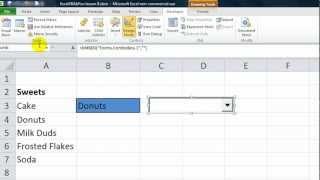 Excel VBA ActiveX Series #4 Combobox - Drop down you can resize and move. Fill with Custom criteria
