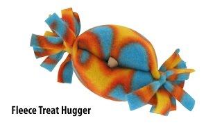 Treat Hugger Treat Dispensing Fleece Toys