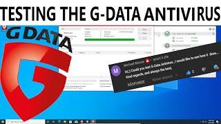 Testing The G-Data Antivirus!