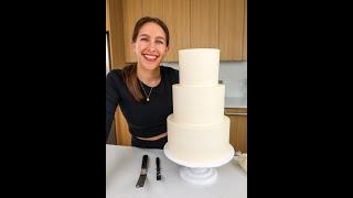 Making a Carrot Cake Wedding Cake #shorts