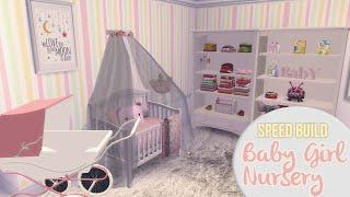 BABY GIRL'S NURSERY | The Sims 4 Room Build