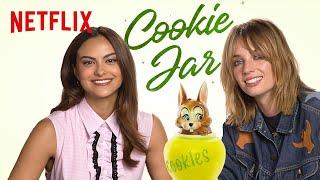 Maya Hawke and Camila Mendes answer to a Nosy Cookie Jar | Do Revenge | Netflix