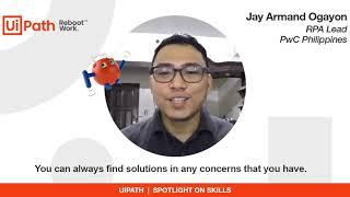 Reskilling with UiPath Academy: Jay Armand Ogayon