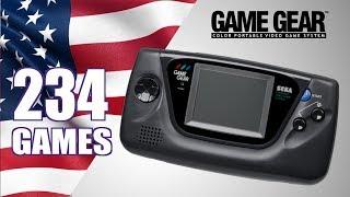 The Game Gear Project - All 234 NTSC-U (USA) GG Games - Every Game