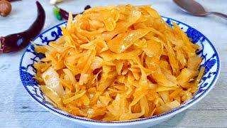 I Have Never Eaten such Delicious Cabbage! Easy and New Cabbage Recipe