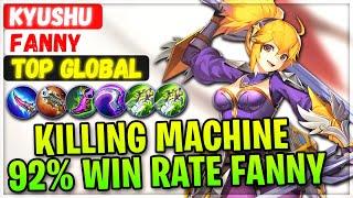 Killing Machine Fanny 92% Win Rate [ Top Global Fanny ] Kyushu Mobile Legends Gameplay Emblem Build