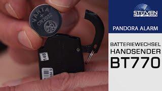 Pandora Batteriewechsel BT770