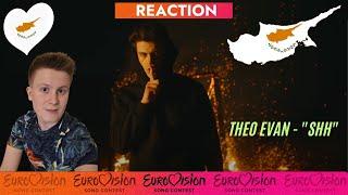  Theo Evan - "Shh" REACTION | Official Music Video | Eurovision 2025 Cyprus