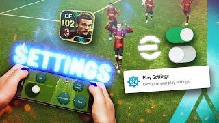 eFootball 24 mobile BEST SETTINGS | Controls, graphics, gameplay