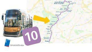 ( NEW) Découvrez le trajet de la nouvelle ligne de tram 10 à Bruxelles