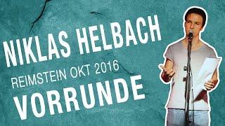 Reimstein 18.10.16 - Niklas Helbach - Vorrunde