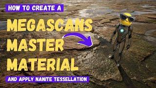 How To Create A Megascans Master Material - Unreal Engine 5 Materials Tutorial