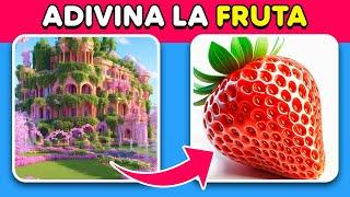 Adivina La FRUTA Oculta Por La Ilusión¿Qué tan buenos son tus ojos?  | Adivina la Ilusión Óptica