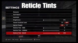 How To Improve Aim In H1Z1 For Console *Reticle Tints*