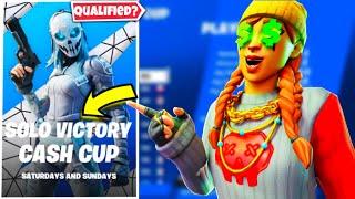 How I Qualfied For The Solo Victory Cash Cup  | Vonzyy