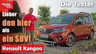 Renault Kangoo: Nicht schick, aber besser als ein SUV - Test | auto motor und sport