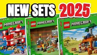 NEW STEVE ALEX ARMADILLO & MANY MORE! 2025 LEGO Minecraft sets