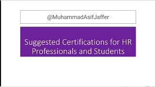 Recommended SAP Certifications for HR Professionals