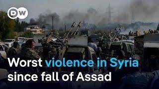 Syria leader issues plea for national unity | DW News