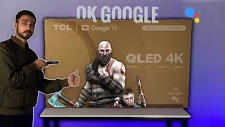 The TCL 50" QLED Google TV & PS4 Gameplay - Hands On
