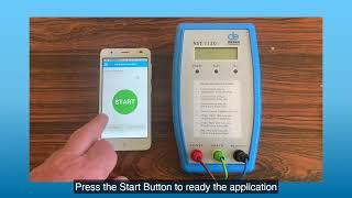 How the NSTLink App works with your bluetooth-enabled NST tester unit