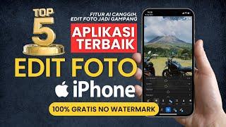 VIRAL!! 4 APLIKASI EDIT FOTO IPHONE TERBAIK Gratis no Watermark | Aplikasi Edit Foto Terbaik 2023